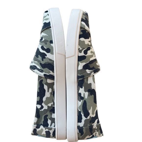 NEW Toms Dirty Olive Camouflage Print Women’s Alpargata Slip-On — SZ 6 - Picture 10 of 11